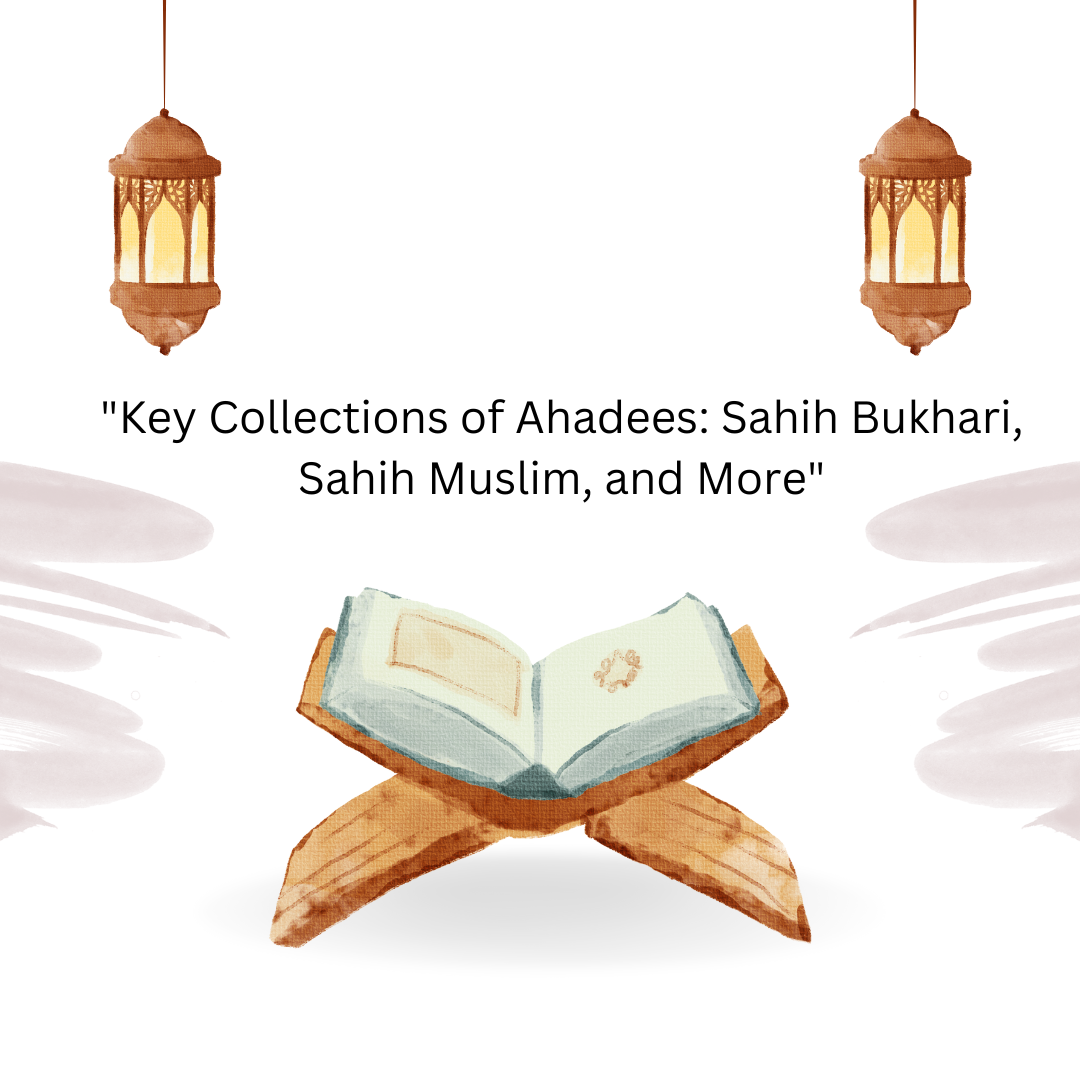 “Key Collections of Ahadees: Sahih Bukhari, Sahih Muslim, and More”